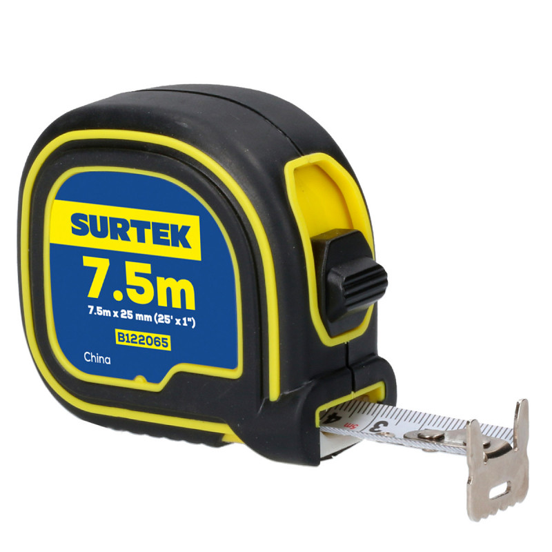 B122065 SURTEK Flexómetro soft grip 8m x 1" Surtek | DIHERESA B122065 SURTEK Flexómetro soft grip 8m x 1" Surtek | DIHERESA