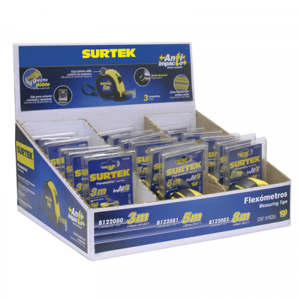 DFLEXSM SURTEK Despachador con 18 flexómetros combinados Surtek Surtek | DIHERESA