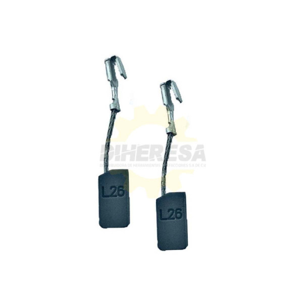 1607000D3N ESCOBILLA DE CARBON | DIHERESA