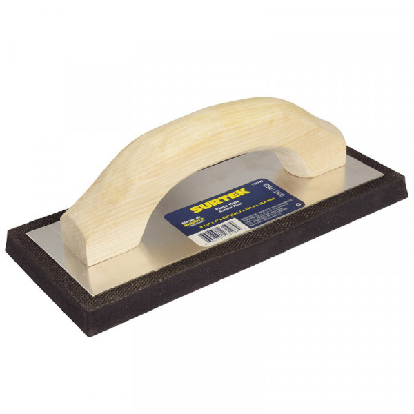 123198 SURTEK Flota de hule y esponja 9 1/2" x 4" x 5/8" Surtek | DIHERESA