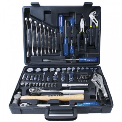 F4458AM SURTEK Juego combinado de 70 piezas métricos para trabajos profesionales Surtek | DIHERESA