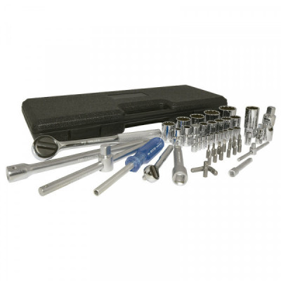 F4458 SURTEK Juego combinado de 50 piezas en pulgadas para trabajos profesionales Surtek | DIHERESA