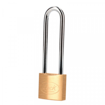 L20X30EB LOCK Candado de latón extra largo llave estándar 30mm