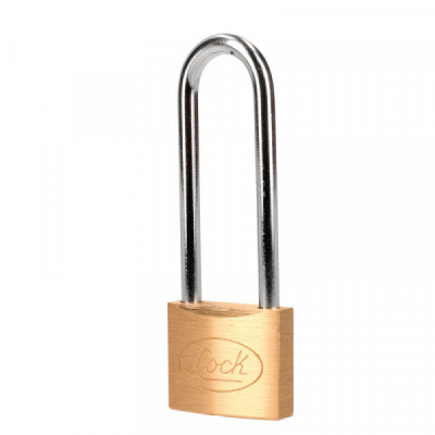 L20X40EB LOCK Candado de latón extra largo llave estándar 40mm