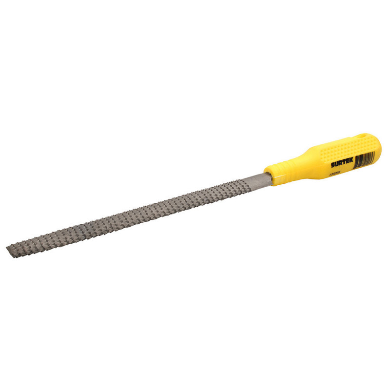 120295 SURTEK Lima escofina media caña bastarda con mango 8" Surtek | DIHERESA 120295 SURTEK Lima escofina media caña bastarda con mango 8" Surtek | DIHERESA