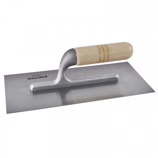123183 SURTEK Llana profesional con mango de madera 11x5" 6 remaches lisa Surtek | DIHERESA
