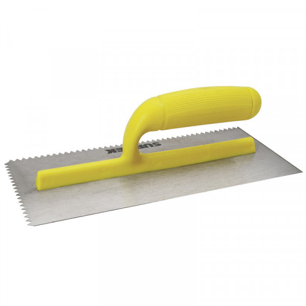 123187 SURTEK Llana mango con mangon plástico 11x5" dentada Surtek | DIHERESA