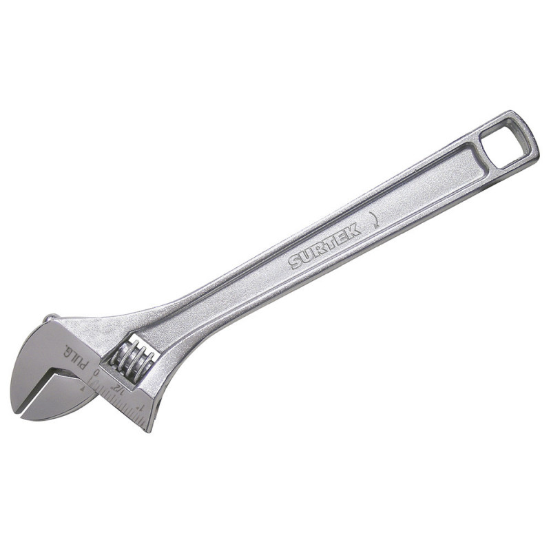 508 SURTEK Llave ajustable 8" cromada Surtek | DIHERESA 508 SURTEK Llave ajustable 8" cromada Surtek | DIHERESA