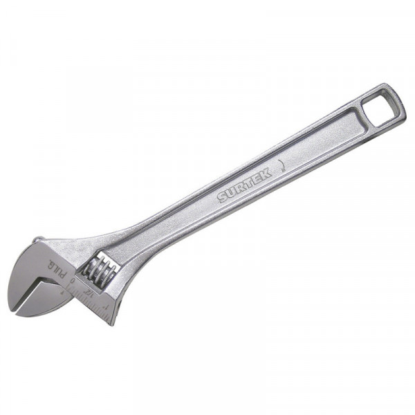 508 SURTEK Llave ajustable 8" cromada Surtek | DIHERESA