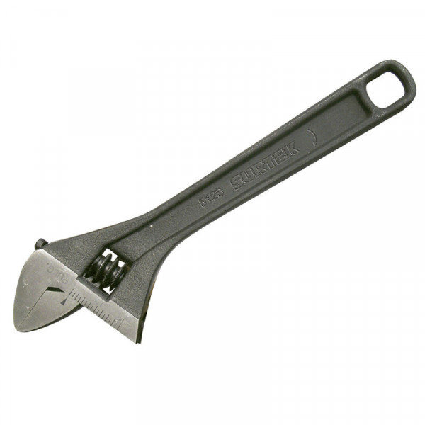 512S SURTEK Llave ajustable 12" pavonada Surtek | DIHERESA