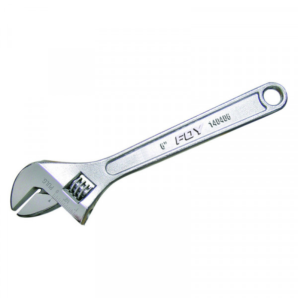 140406 FOY Llave ajustable 6" cromada FOY | DIHERESA