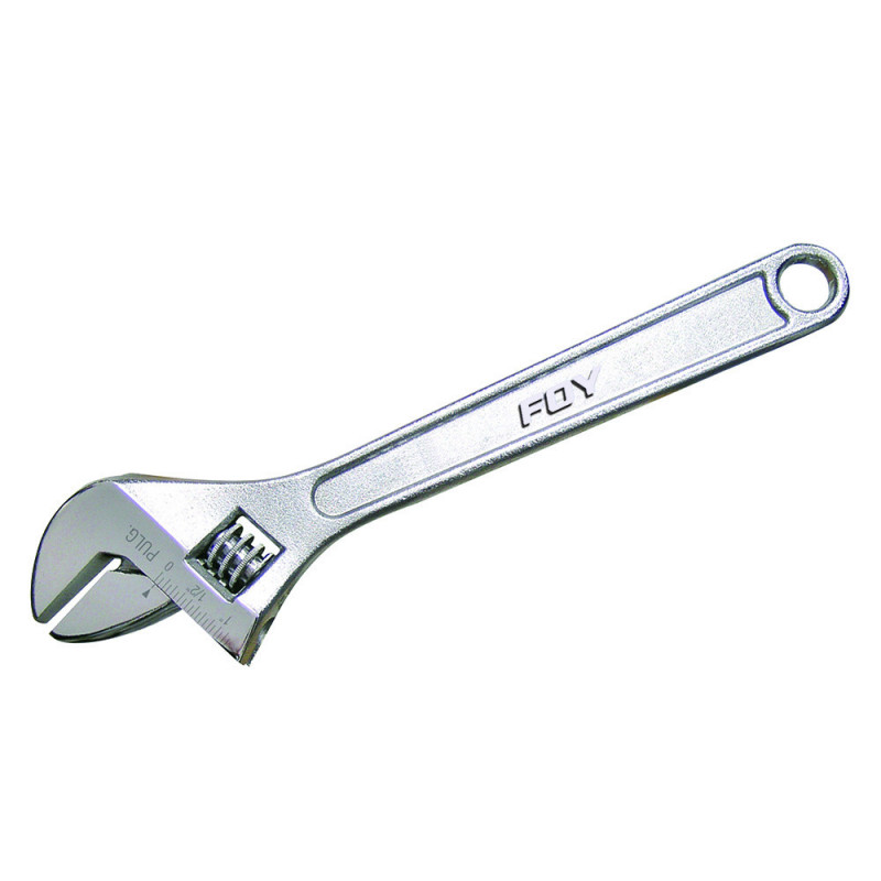 140410 FOY Llave ajustable 10" cromada FOY | DIHERESA