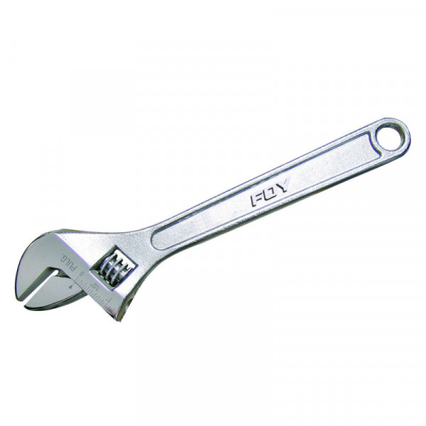 140412 FOY Llave ajustable 12" cromada FOY | DIHERESA