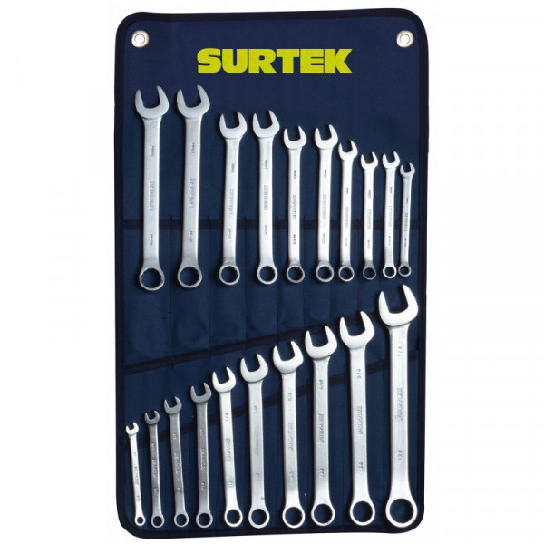 COM20C SURTEK Juego de 20 llaves combinadas satin Surtek | DIHERESA