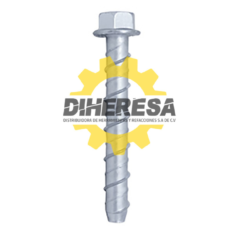 AF4005 TORNILLO CONCRETO USO PESADO 3/8'' X 3'' DOGOTULS | DIHERESA AF4005 TORNILLO CONCRETO USO PESADO 3/8'' X 3'' DOGOTULS | DIHERESA