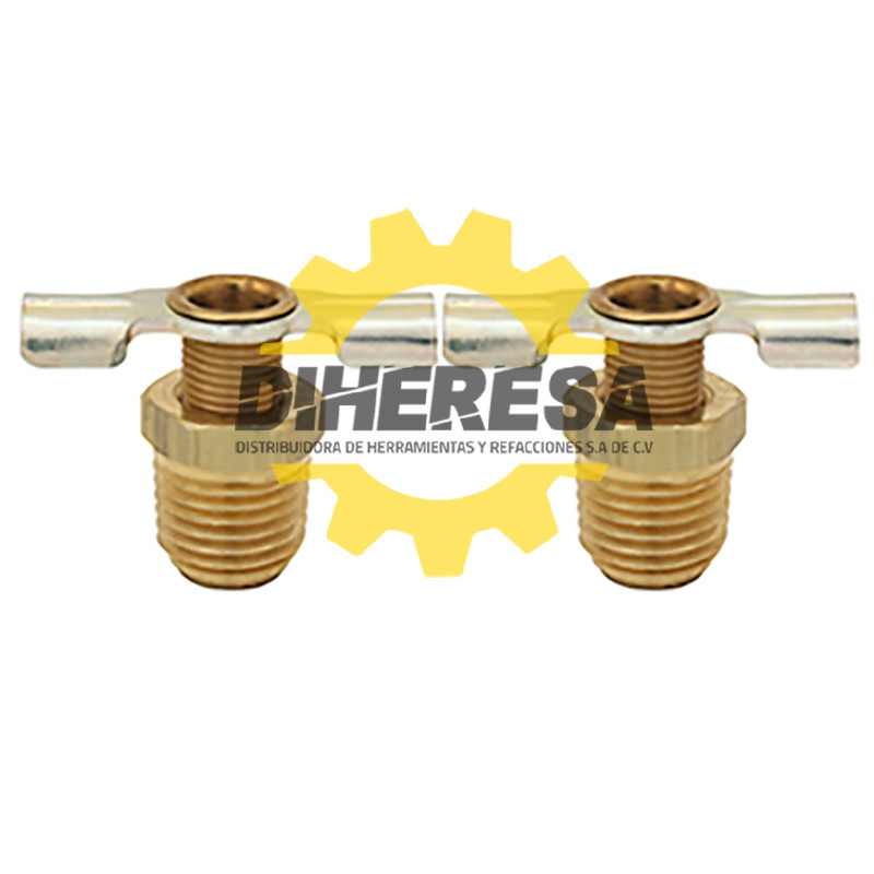 BD1038 GRIFO ROSCABLE 1/4'' 2 PIEZAS S-614-4 DOGOTULS | DIHERESA BD1038 GRIFO ROSCABLE 1/4'' 2 PIEZAS S-614-4 DOGOTULS | DIHERESA