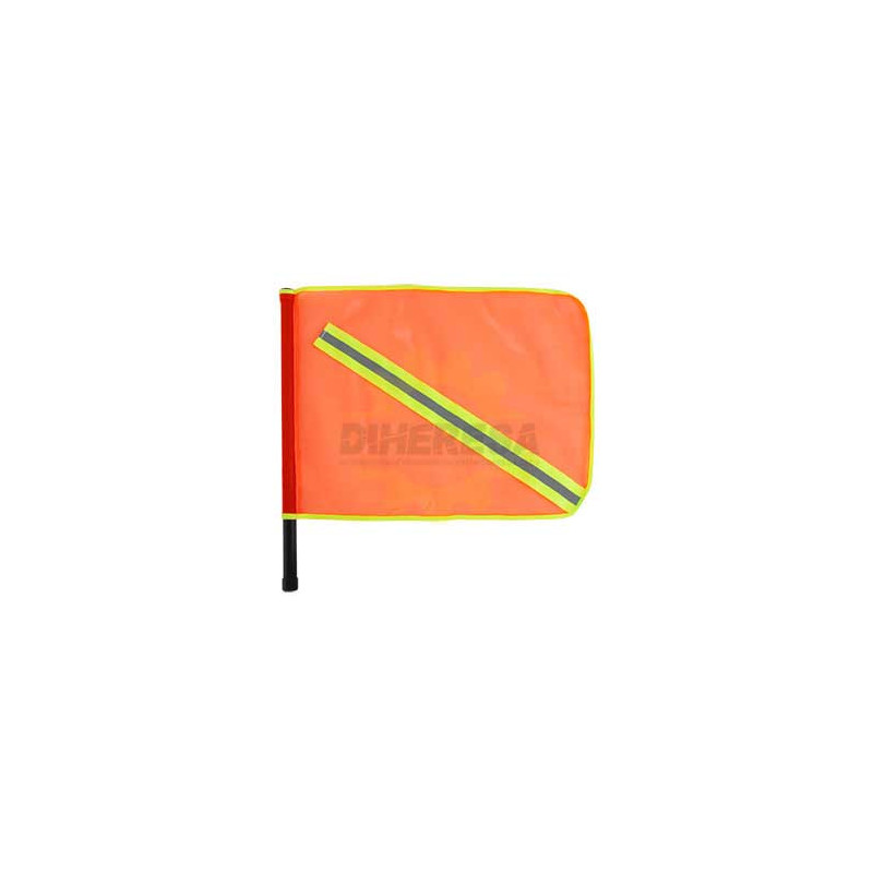 BL3102 BANDEROLA D MALLA NARANJA CON REFLEJANTE DOGOTULS | DIHERESA BL3102 BANDEROLA D MALLA NARANJA CON REFLEJANTE DOGOTULS | DIHERESA