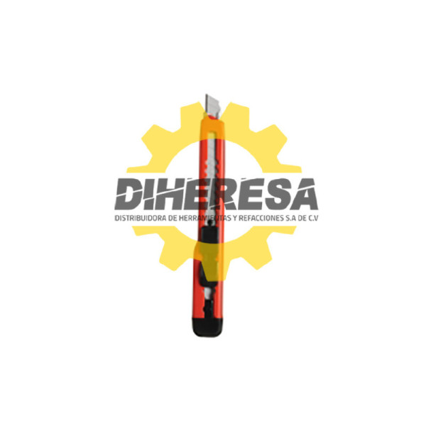 DC0312 NAVAJA CUTER PLASTICO GUIA METALICA 5'' DOGOTULS | DIHERESA