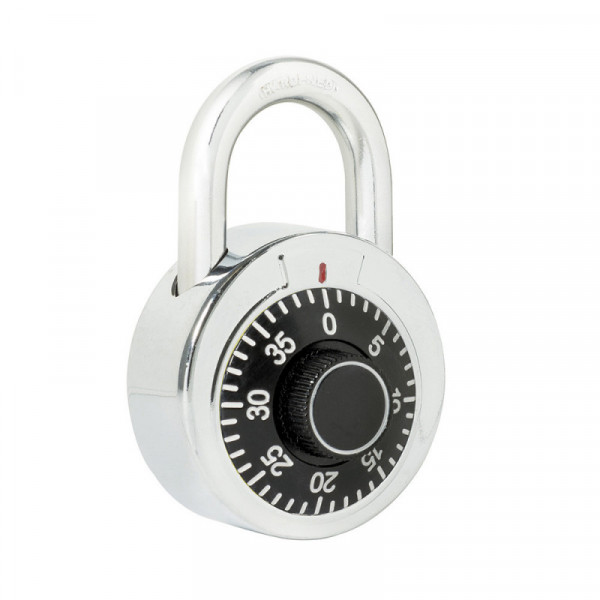L26S50NGB LOCK Candado de combinación disco 50mm negro Lock | DIHERESA