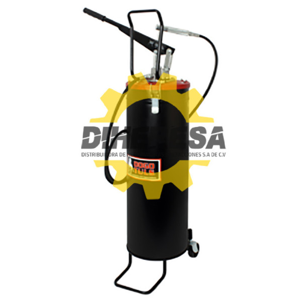GE1022 ENGRASADOR 20K PIE Y PALANCA CON RUEDAS DOGOTULS | DIHERESA
