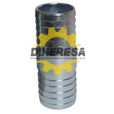 HA6002 Cople acero 1/2" galvanizado manguera