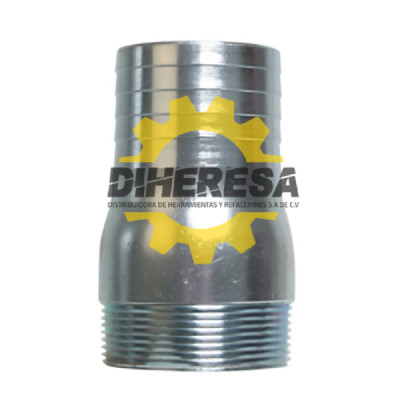 HA6022 Adaptador acero 3/4" npt galv manguera