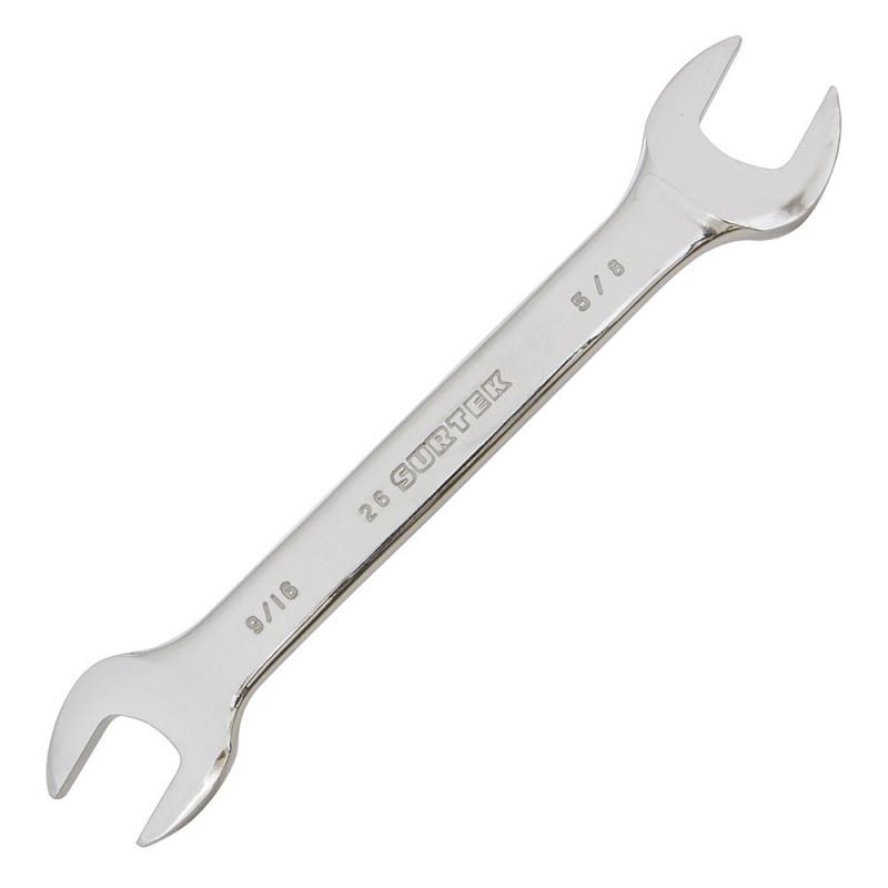 26 SURTEK Llave española pulido espejo 9/16 x 5/8" Surtek | DIHERESA 26 SURTEK Llave española pulido espejo 9/16 x 5/8" Surtek | DIHERESA
