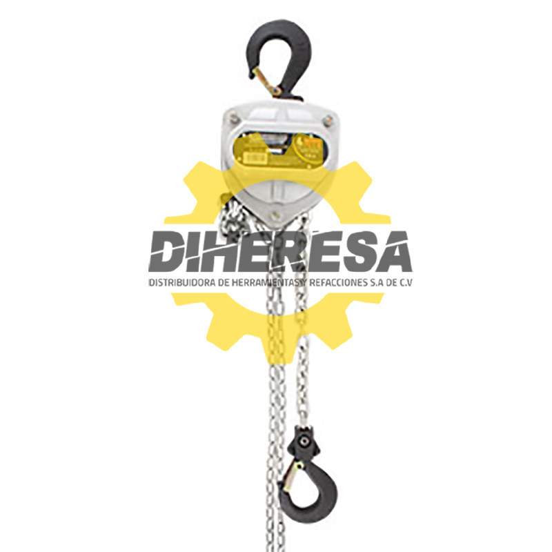 HD5006 GARRUCHA DE ALUMINIO 2 TON X 6 M 4:1 DOGOTULS | DIHERESA HD5006 GARRUCHA DE ALUMINIO 2 TON X 6 M 4:1 DOGOTULS | DIHERESA
