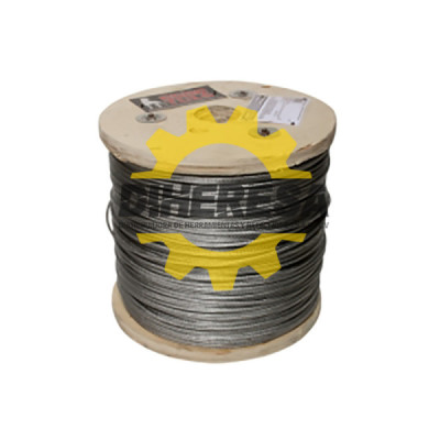 HK5127 CABLE ACERO GALVANIZADO 3/32  pulgadas  7X19 457mt DOGOTULS