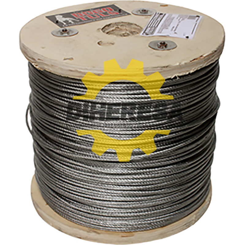 HK5185 CABLE ACERO GALVANIZADO 1/4'' 7X19 100mt DOGOTULS | DIHERESA HK5185 CABLE ACERO GALVANIZADO 1/4'' 7X19 100mt DOGOTULS | DIHERESA