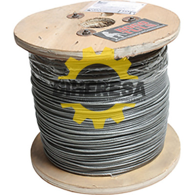 HK5186 CABLE GALV C/F PVC 3/32-1/8  pulgadas  7X7 457mt DOGOTULS