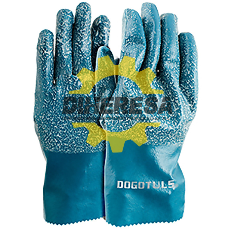 HW3055 GUANTE IMPERMEABLE NITRILO AZUL DOGOTULS | DIHERESA HW3055 GUANTE IMPERMEABLE NITRILO AZUL DOGOTULS | DIHERESA