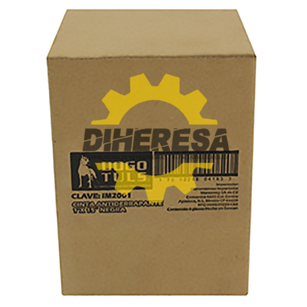 IM2001 CINTA ANTIDERRAPANTE 1''X 15´ NEGRA DOGOTULS | DIHERESA