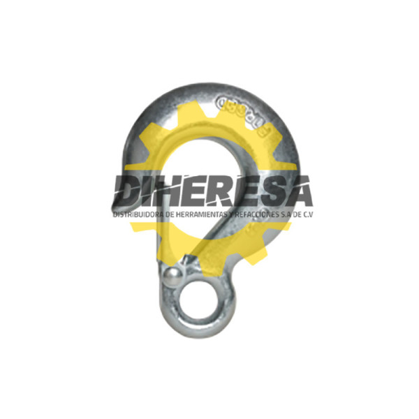 JG5013 GANCHO FORJADO 1/4'' OJO C/SEGURO P/CARGA DOGOTULS | DIHERESA