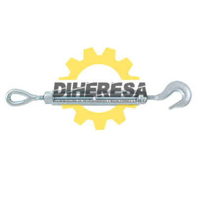 JG5033 TENSOR FORJADO 1/4'' X 4'' OJO Y GANCHO DOGOTULS | DIHERESA