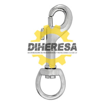 JG5045 BANDOLA 1/2'' CON GANCHO NIQUELADA DOGOTULS | DIHERESA