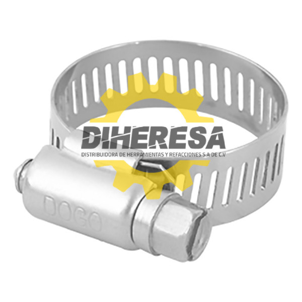 Abrazadera sinfín mini No. 6 acero inox JM6006 DOGOTULS