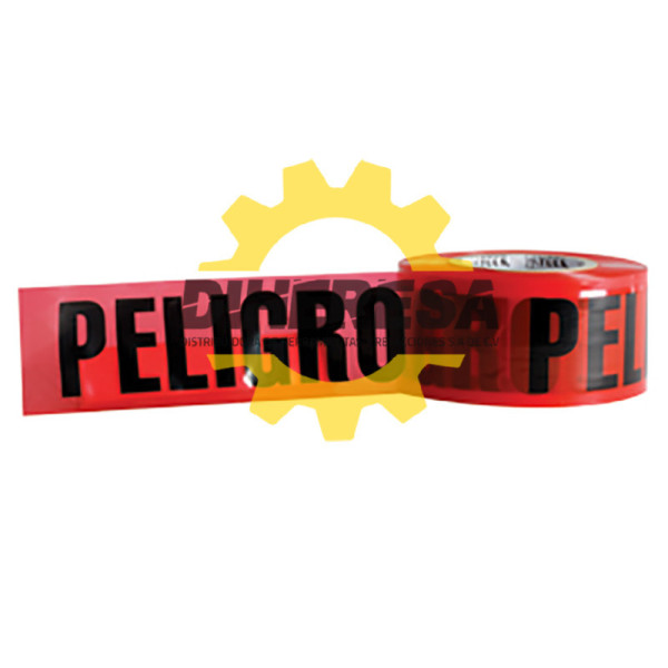 JY3025 CINTA ROJA ''PELIGRO'' 3'' X 305MTS  TU DOGOTULS | DIHERESA