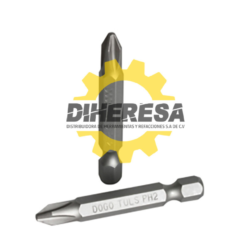 KL2153 PUNTAS PHILLIPS No.2 50mm ZN 1/4'' P/DESARM DOGOTULS | DIHERESA