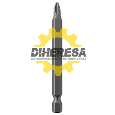 KL2154 PUNTAS PHILLIPS No.2 75mm ZN 1/4'' P/DESARM DOGOTULS | DIHERESA