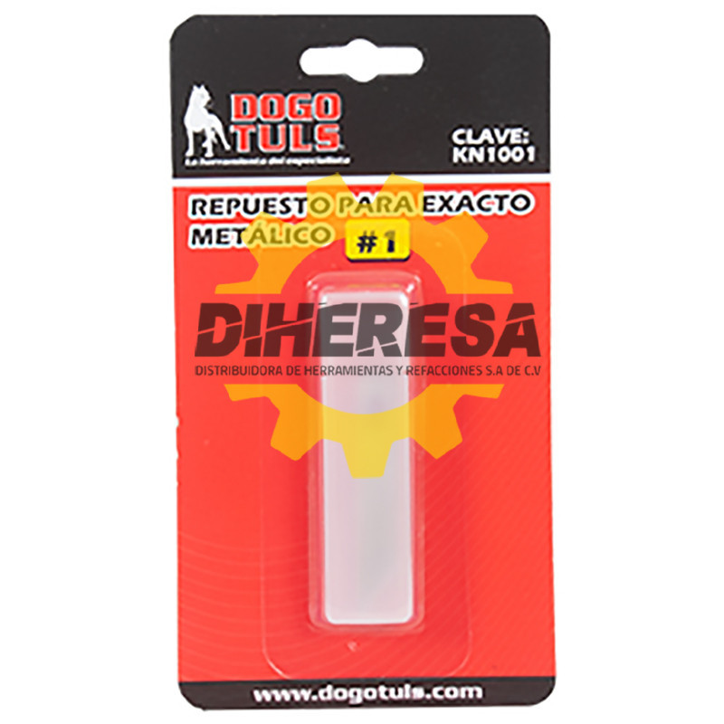 KN1001 REPUESTO PARA EXACTO METAL CON 5 PZ No.1 DOGOTULS | DIHERESA KN1001 REPUESTO PARA EXACTO METAL CON 5 PZ No.1 DOGOTULS | DIHERESA