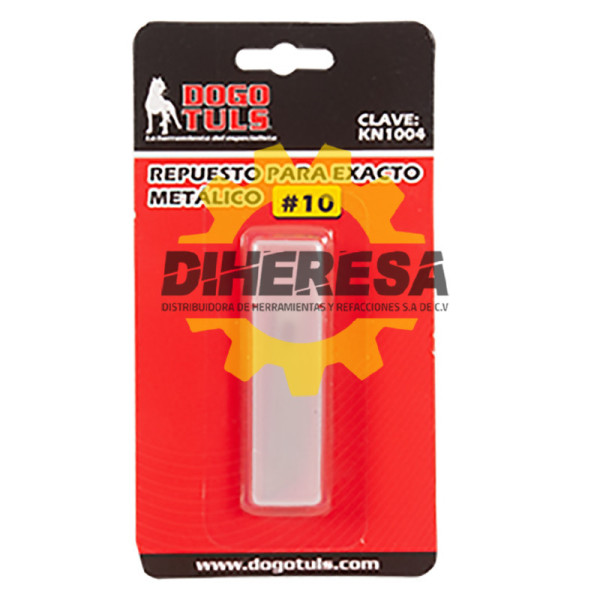 KN1004 REPUESTO PARA EXACTO METAL CON 5 PZ No.10 DOGOTULS | DIHERESA