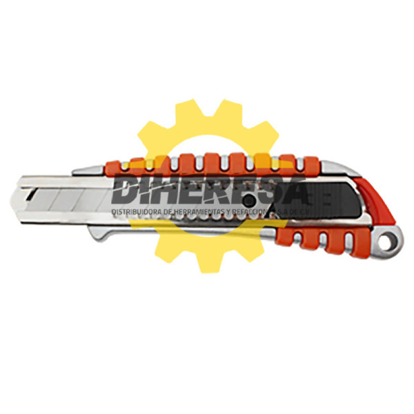 KN1020 NAVAJA CUTER ALUMINIO 6'' GRIP Y GUIA DOGOTULS | DIHERESA