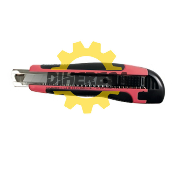 KN1021 NAVAJA CUTER PLASTICA 6'' GRIP TPR 2 REP DOGOTULS | DIHERESA