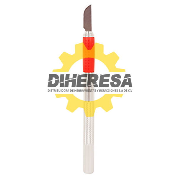 KN1025 EXACTO METALICO GRIP 6 NAVAJAS Y ESTUCHE DOGOTULS | DIHERESA