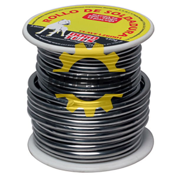 LZ6001 SOLDADURA MACIZA 50/50 ROLLO 3MM 450GR DOGOTULS | DIHERESA
