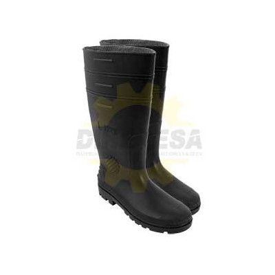 MU3001 BOTA NEGRA JARDINERA PVC TALLA 6 DOGOTULS