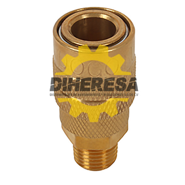 Conexion rapida macho laton 1/4" npt NF1011 DOGOTULS
