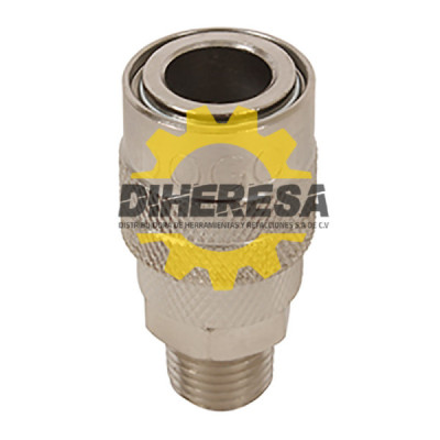 Conexión rapida macho acero 1/4" npt NF1019 DOGOTULS