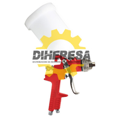 NF4007 PISTOLA HVLP DE GRAVEDAD 600ML 50PSI DOGOTULS | DIHERESA